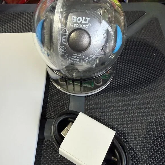 Sphero BOLT App-Enabled Robot Ball Toy W/ Programmable Sensors LED-Open Box Learning Toys